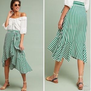 Faithfull the Brand Tramonti Wrap Skirt Size 8